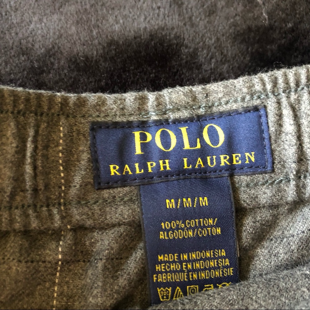 NWT Polo Ralph Lauren PJ / Leisure Pant Elastic Drawstring Waist Button Fly - Picture 4 of 7